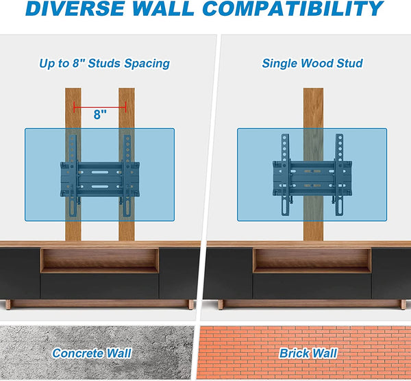 Tilt TV Wall Mount For 13" To 42" TVs