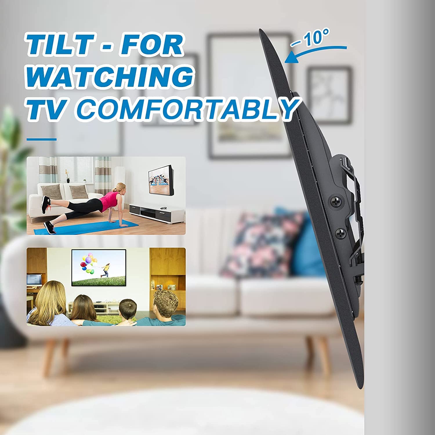 Tilt TV Wall Mount For 13