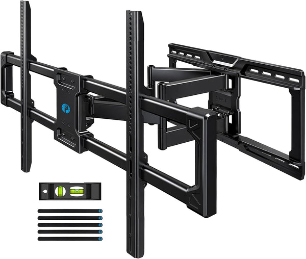 Pipishell Large Full Motion TV Wall Mount for 55–120 Inch TVs up to 220 lbs