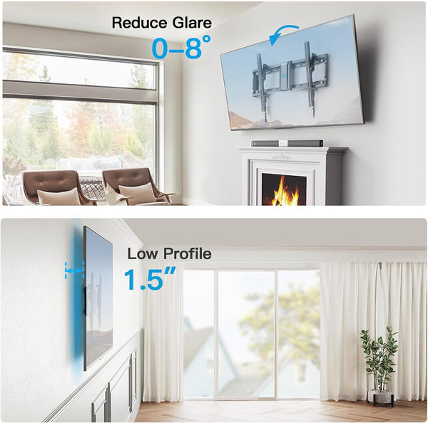 TILT TV WALL MOUNT FOR 37" TO 82"TVS TILT TV WALL MOUNT FOR 37" TO 82"TVS