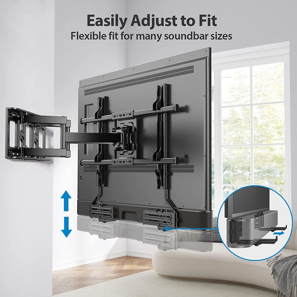 Adjustable Soundbar Mount for Soundbars up to 22 lbs