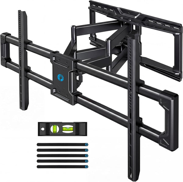 Pipishell Large Full Motion TV Wall Mount for 55–120 Inch TVs up to 220 lbs