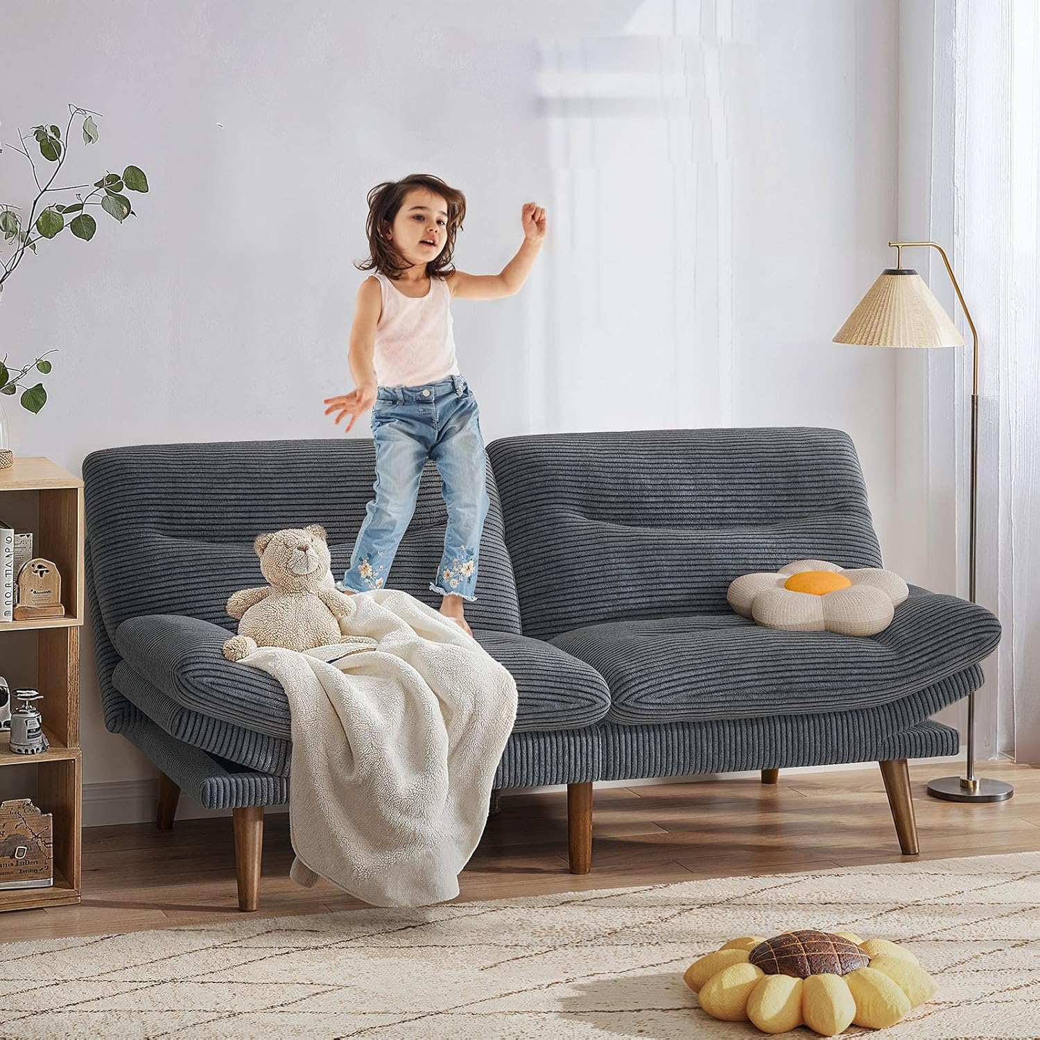 Pipishell Futon Sofa Bed, 73