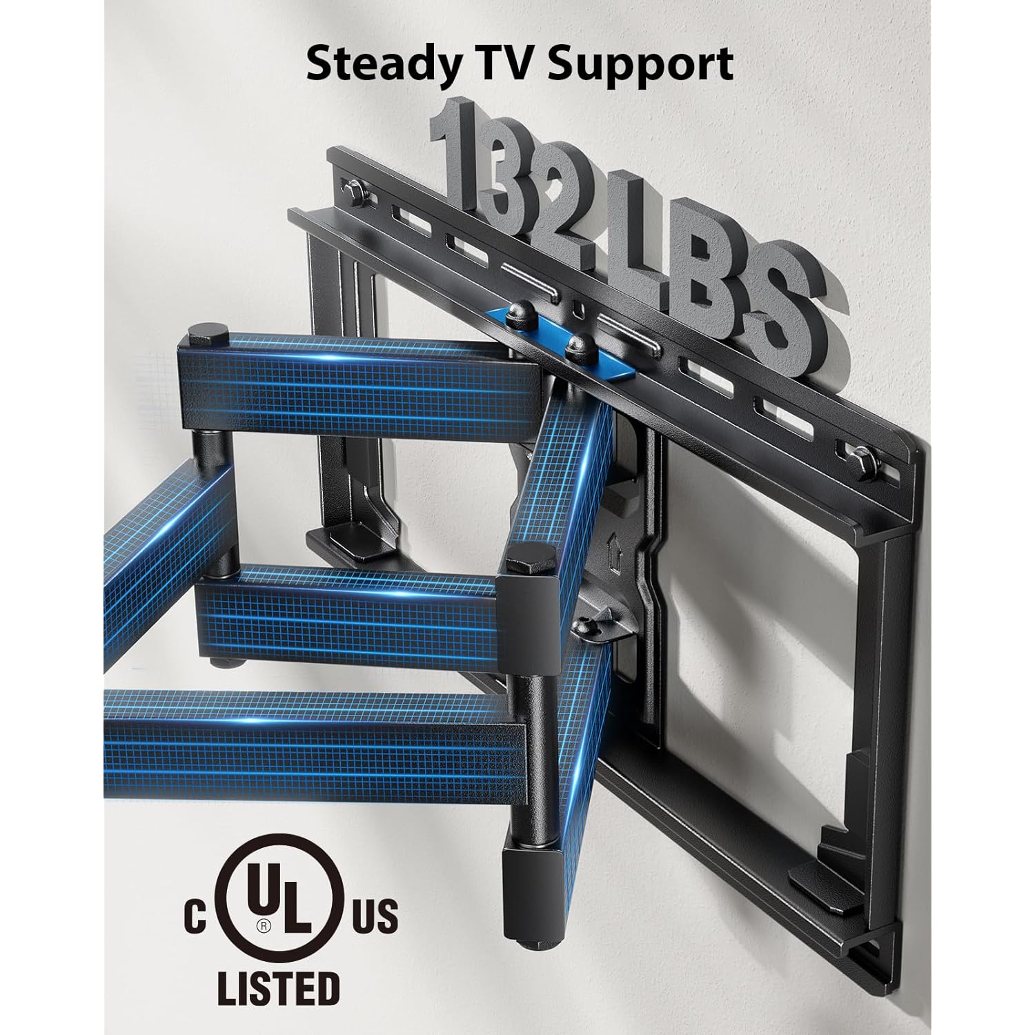 FULL MOTION TV WALL MOUNT FOR 42