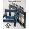 FULL MOTION TV WALL MOUNT FOR 42" TO 85" TVS