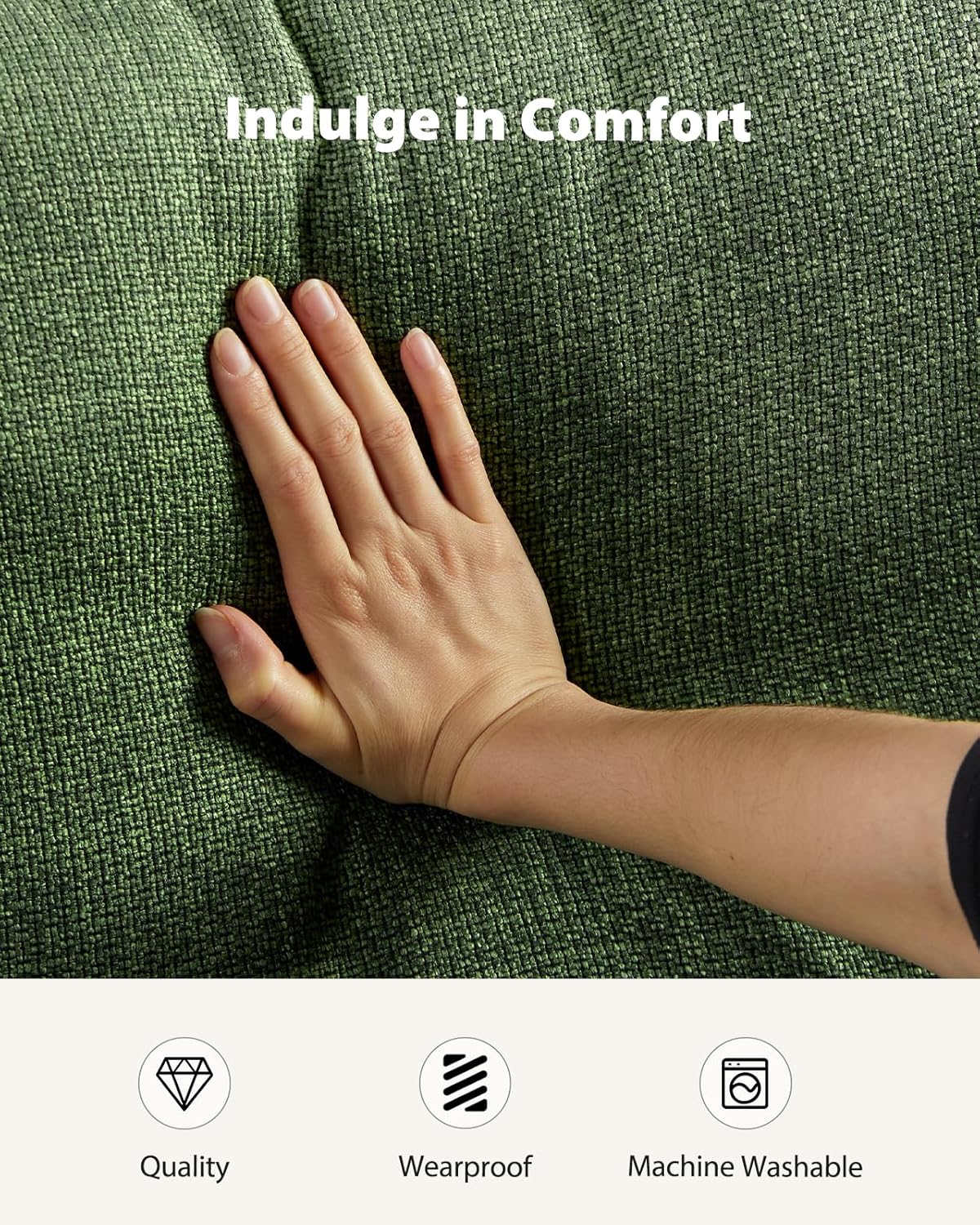 Pipishell Modern 2-Seater Loveseat 65