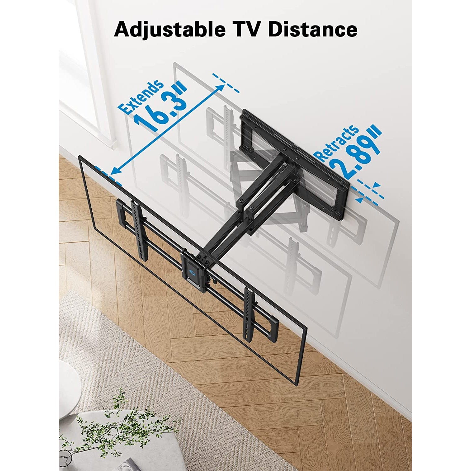 Full Motion TV Wall Mount For 40