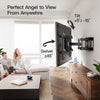 Refurbished Full Motion TV Wall Mount for Most 37-75 Inch TVs Holds up to 132lbs