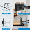 Full Motion TV Wall Mount For 37" To 75" TVs