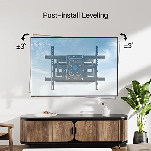 Refurbished Full Motion TV Wall Mount for Most 37-75 Inch TVs Holds up to 132lbs