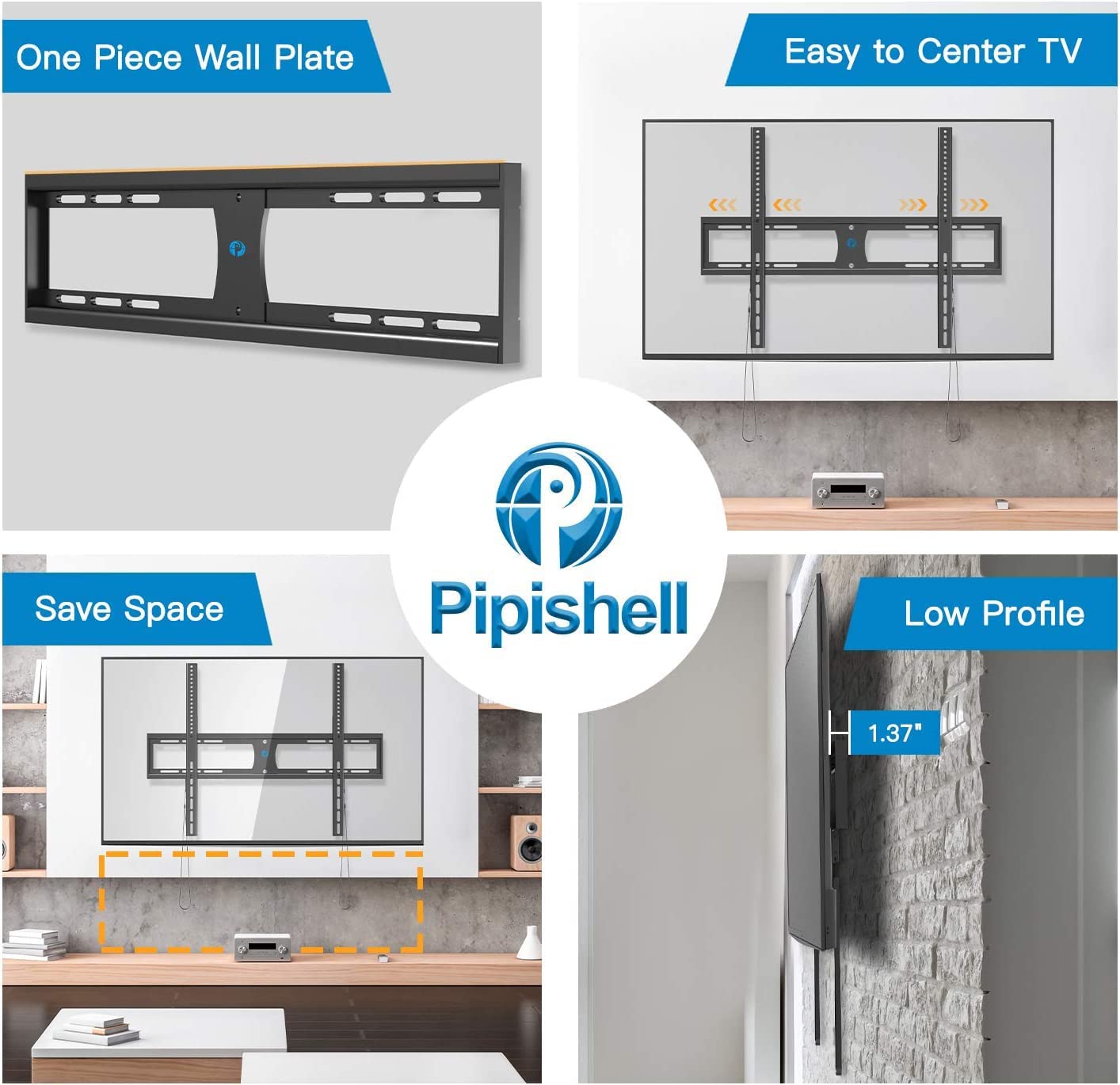 Fixed TV Wall Mount For 42
