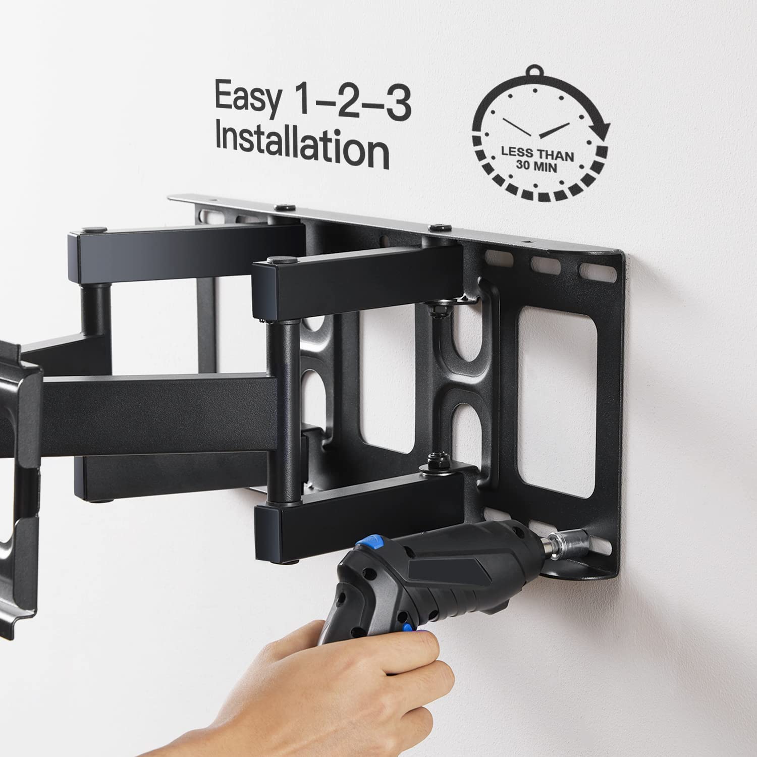 Full Motion TV Wall Mount Bracket For 26