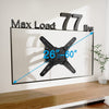 Full Motion TV Wall Mount For 26" To 60" TVs