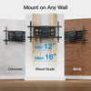 Full Motion TV Wall Mount For 37" To 75" TVs