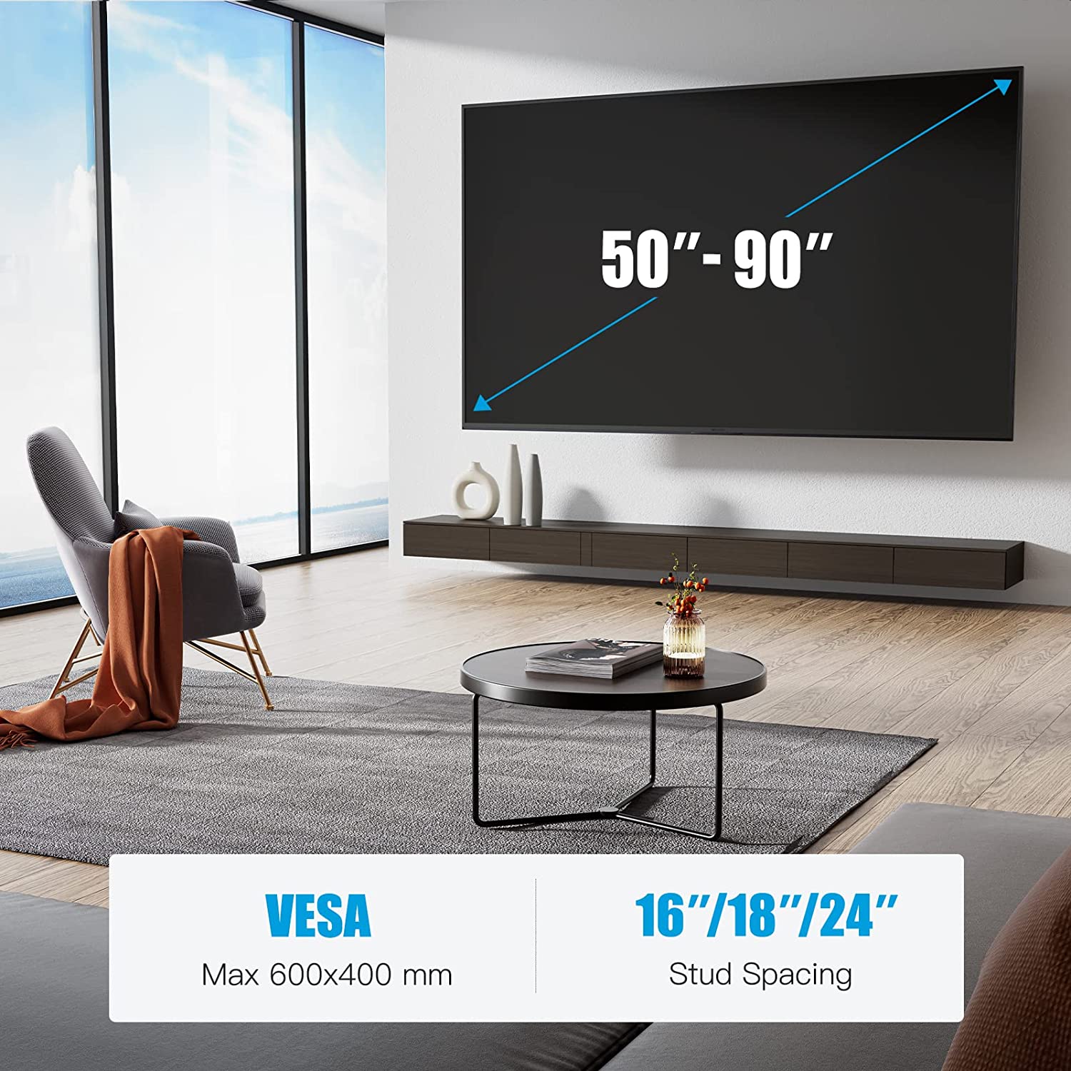 Tilt TV Wall Mount For 50