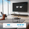 Tilt TV Wall Mount For 50" To 90" TVs