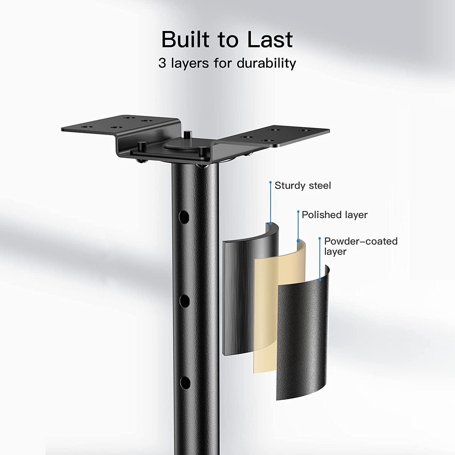 Multi-Adjustable Ceiling TV Mount For 13