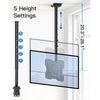 Multi-Adjustable Ceiling TV Mount For 13" To 37" TVs
