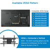 Full motion TV Wall Mount For 37" To 75" TVs