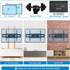 Full Motion TV Wall Mount For 37" To 75" TVs