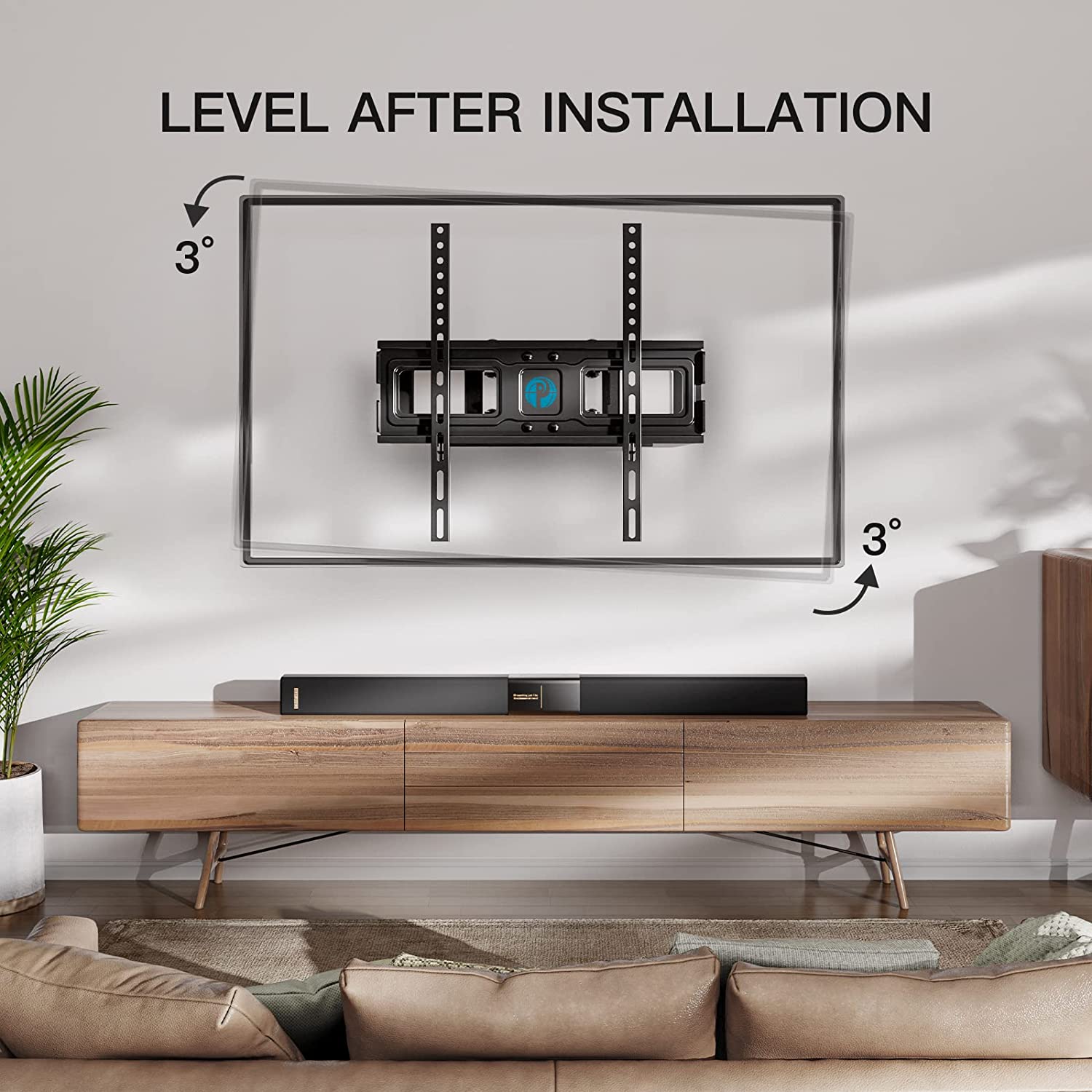 Full motion TV Wall Mount For 26