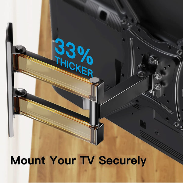 Full Motion TV Wall Mount For 26" To 60" TVs