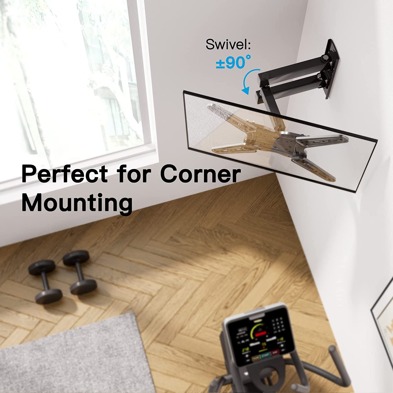 Full Motion TV Wall Mount For 26