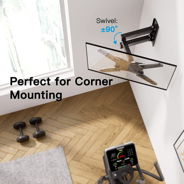 Full Motion TV Wall Mount For 26" To 60" TVs