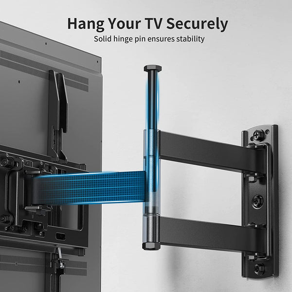 Full Motion TV Wall Mount For 26" To 60" TVs