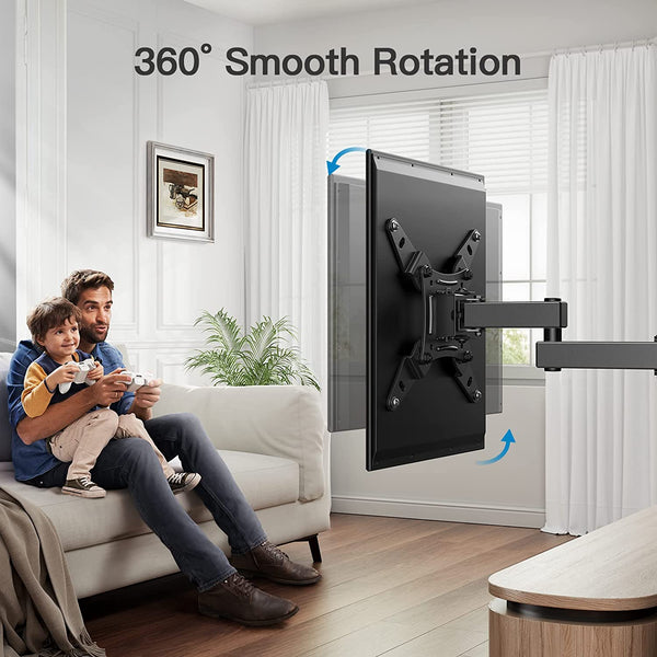 Full Motion TV Wall Mount For 13" To 42" TVs