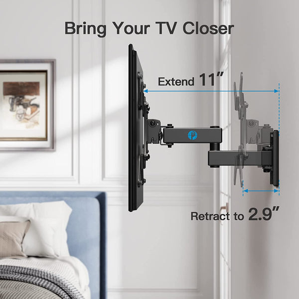 Full Motion TV Wall Mount For 13" To 42" TVs