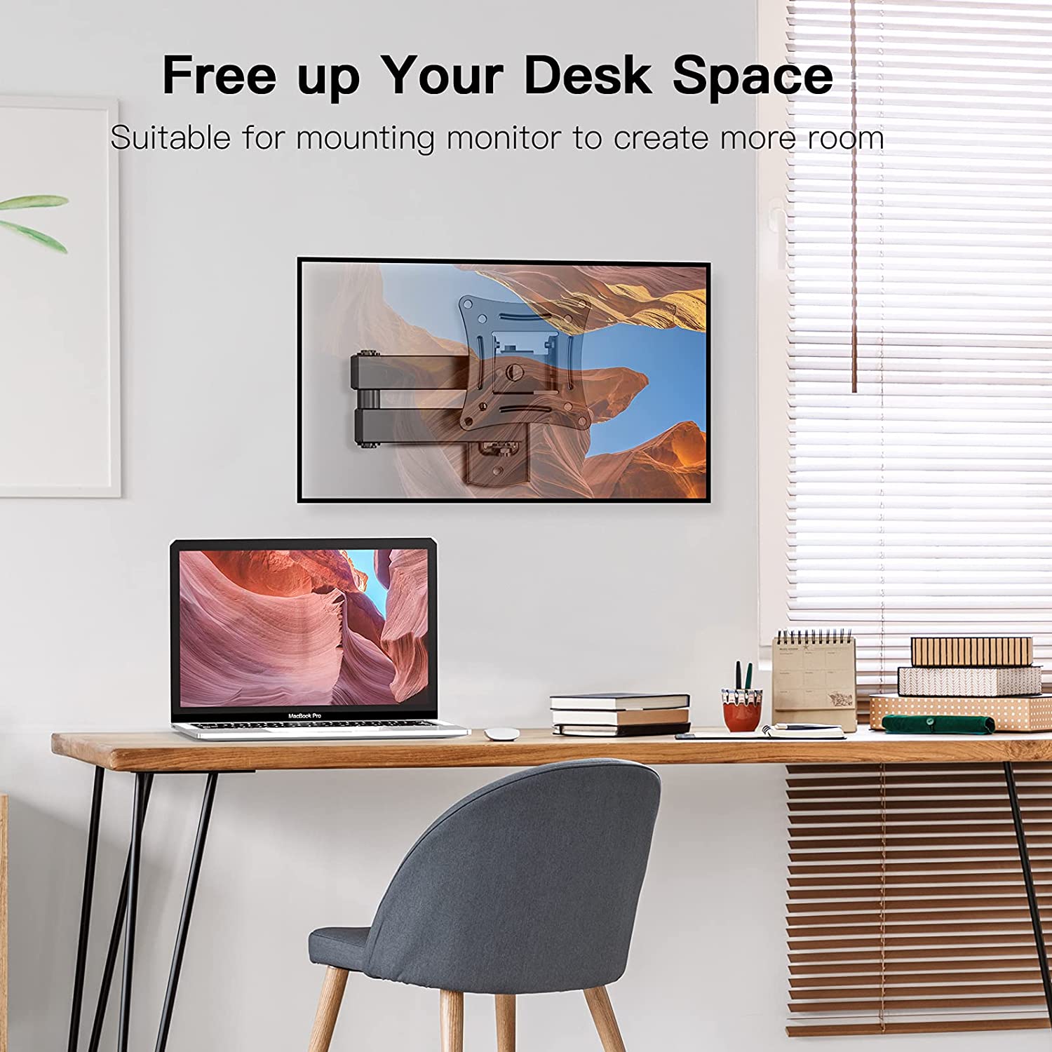 Full Motion TV Wall Mount For 13
